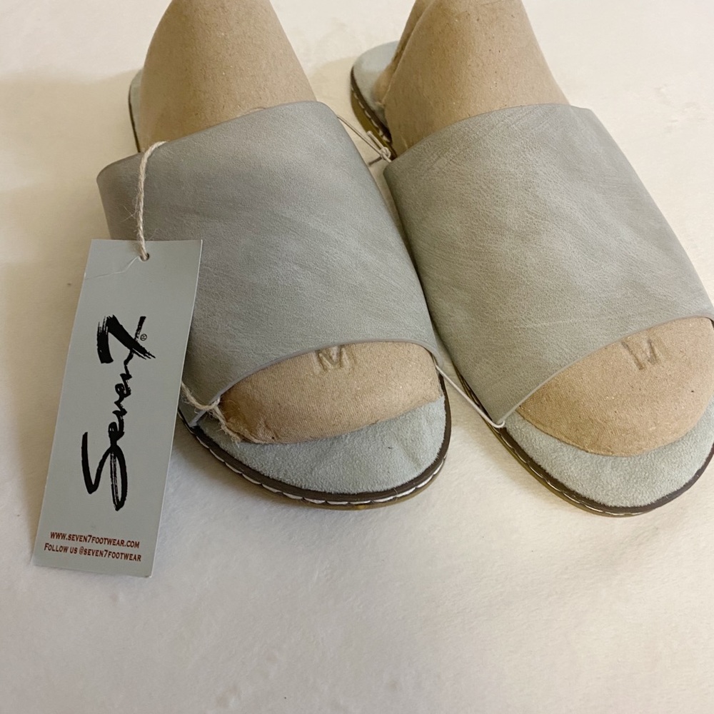 SEVEN7 MALIBU SANDAL color slate #SIZE 7 - Picture 3 of 4